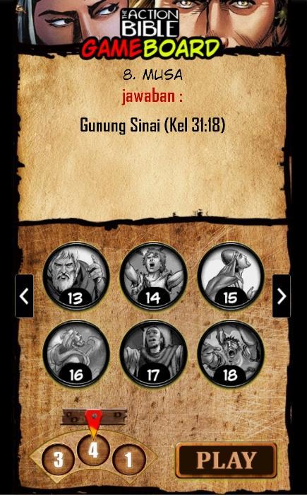 Gameboard Action Bible