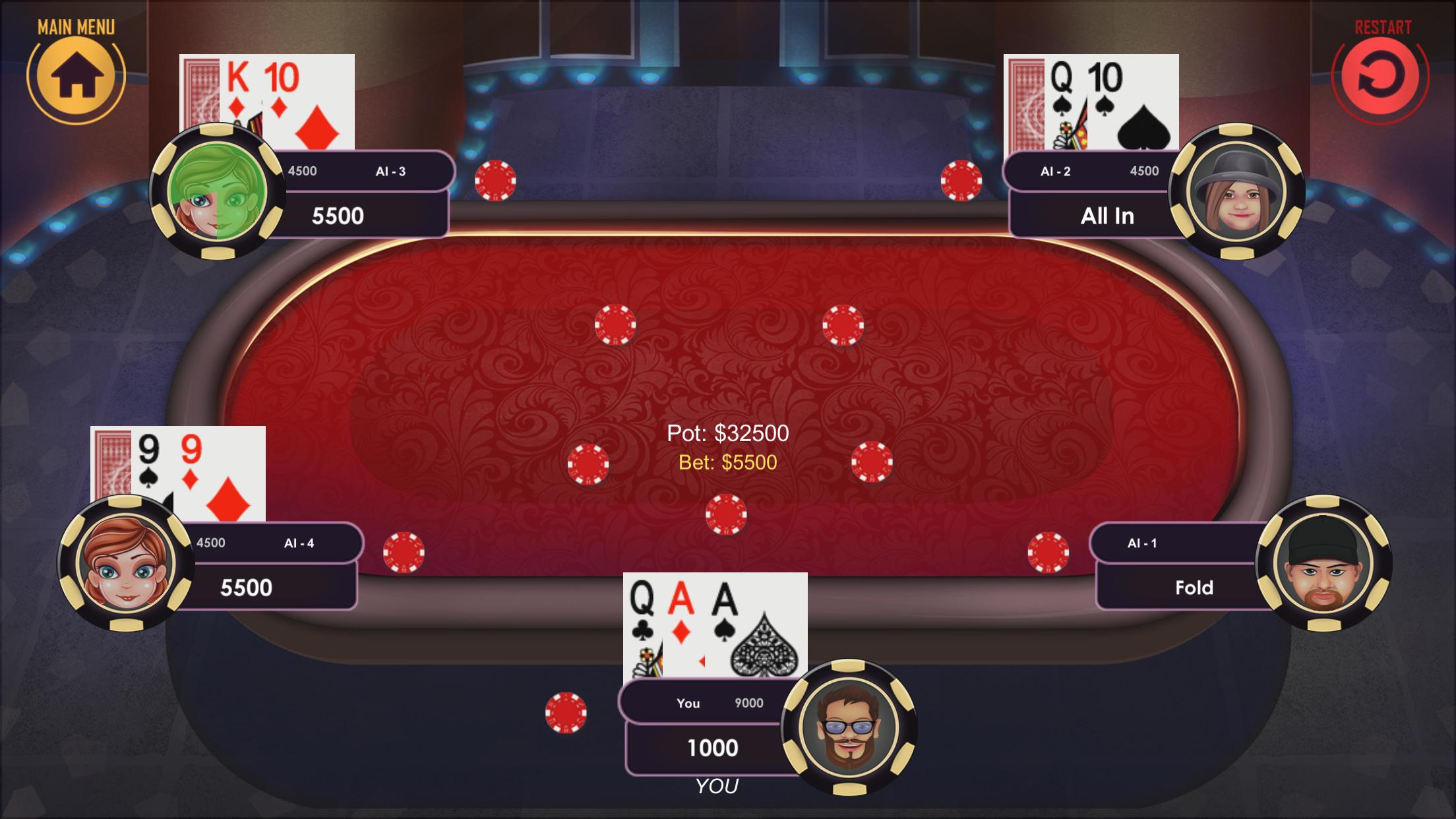 M show poker