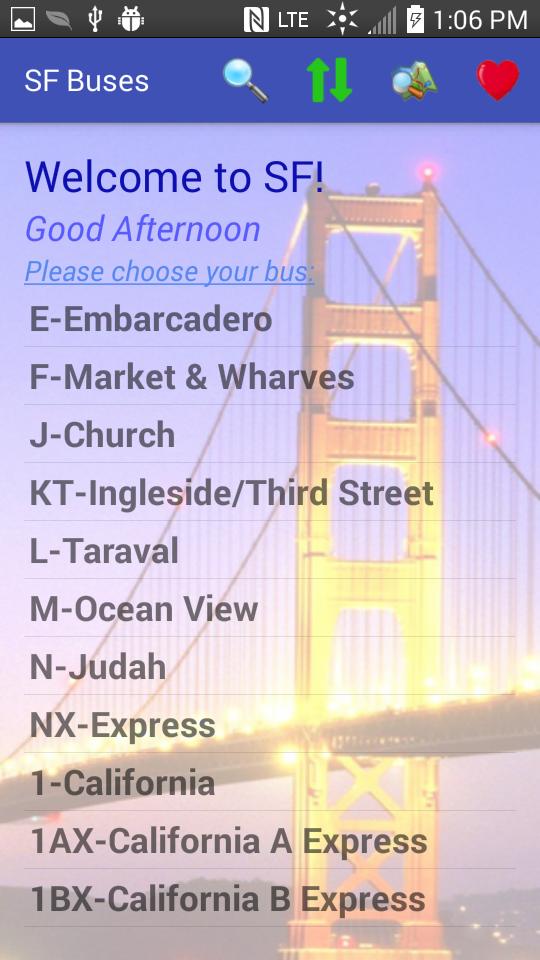 SF Muni Buses
