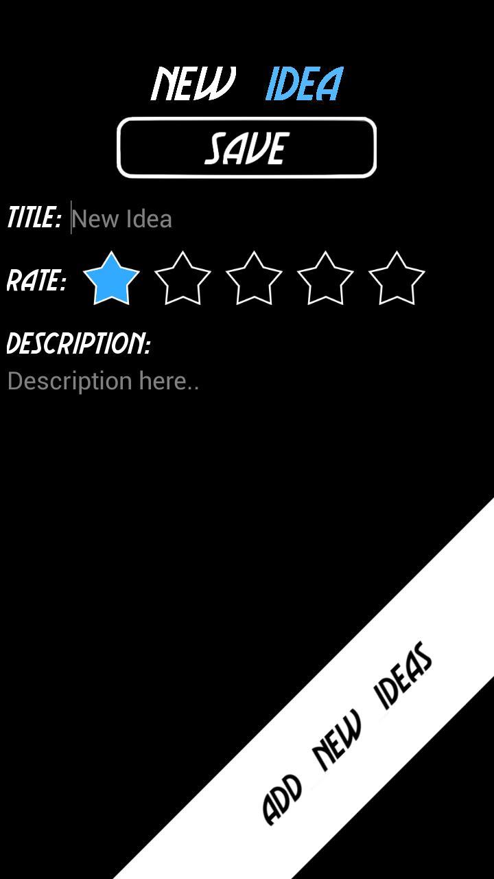 Idea Note