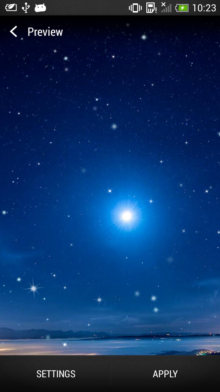 Starry Night Live Wallpaper