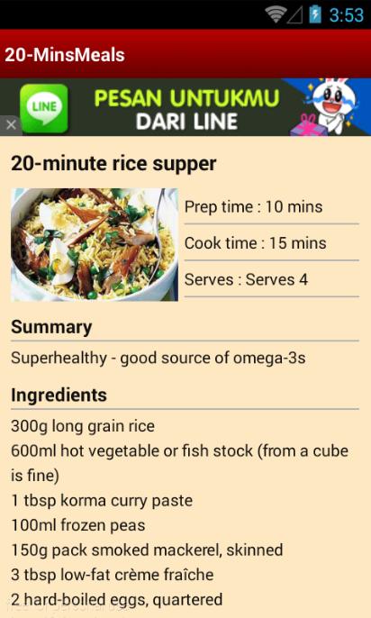 20 Minutes Meals Recipes