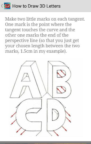 how to draw in 3D