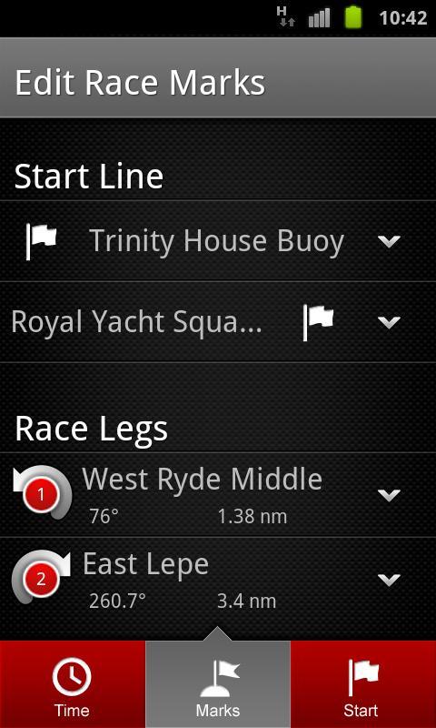 Navigatta for Sailing Regattas