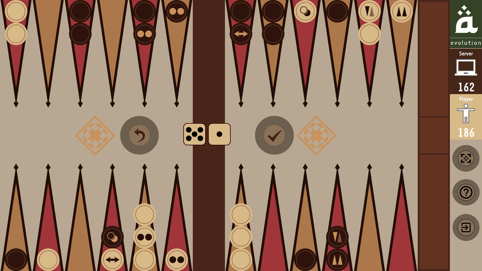Abak Evolution Backgammon