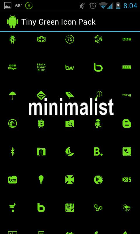 Tiny Green Apex Nova ADW Holo