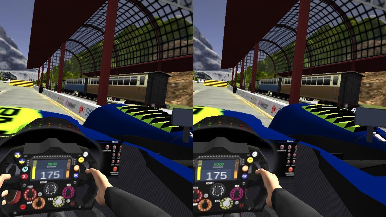 VR Train Vs Car- Super Racing