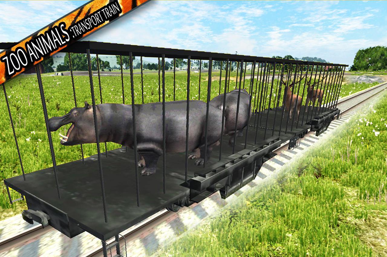 Zoo Animals : Transport Train