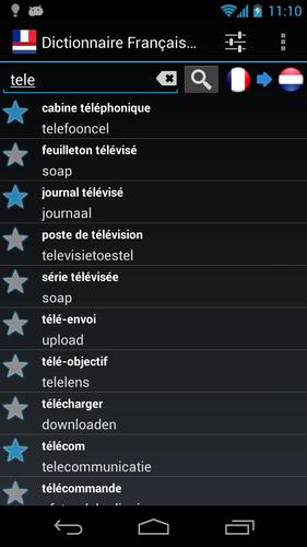 Offline French Dutch Dictionar