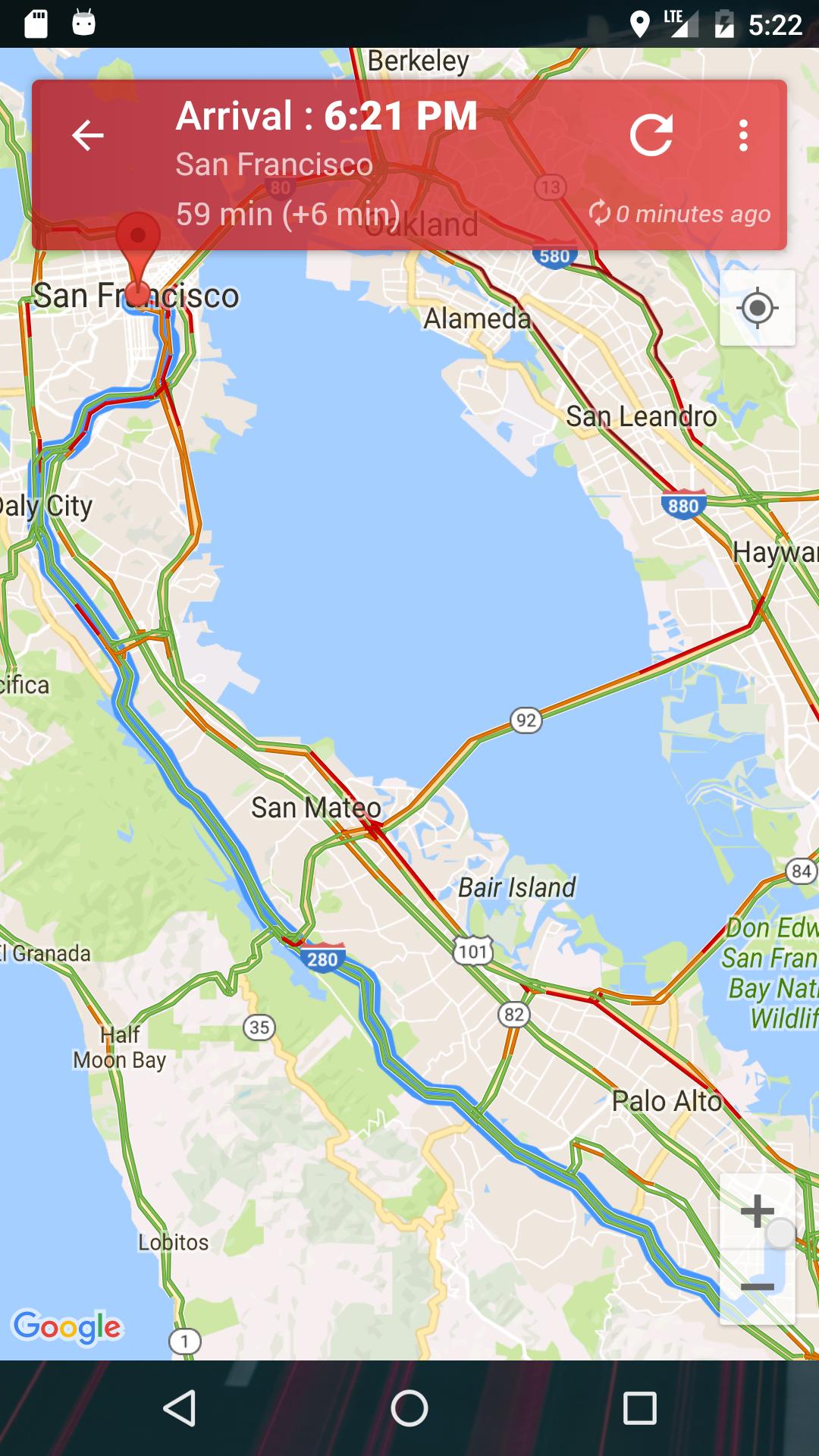 Traffic Alert + Widget