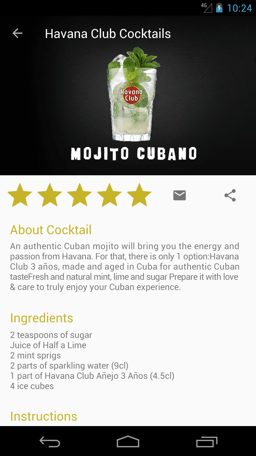 Cuban Cocktails