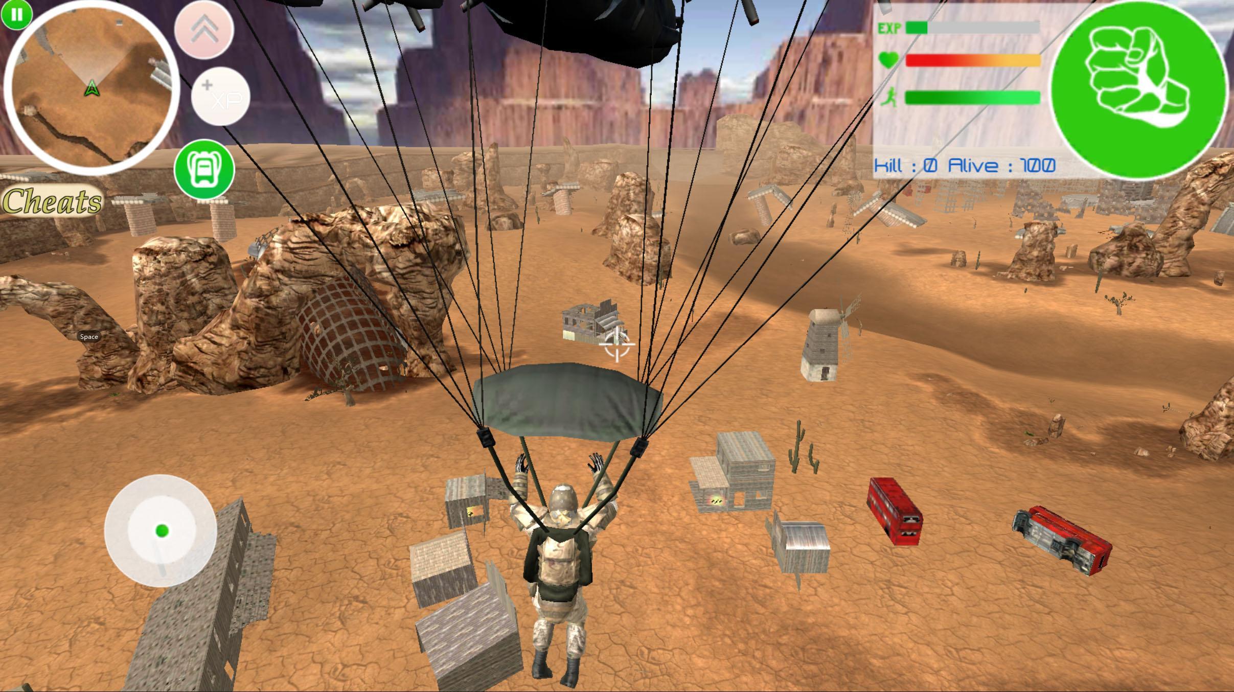 Desrt Free Fire Battleground  Commando