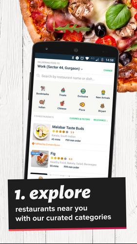 Zomato Order - Food Delivery App
