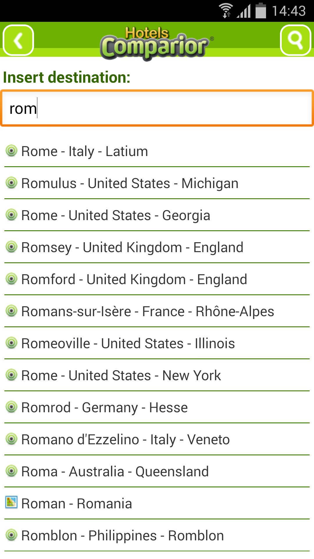 Comparior Compare Hotel prices