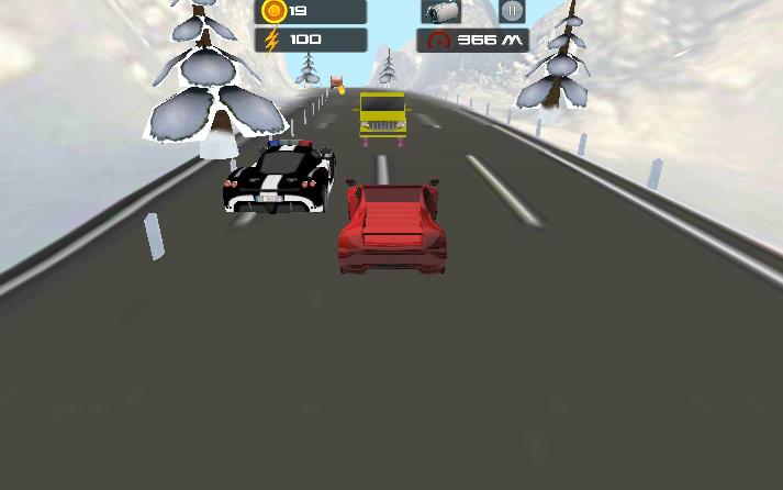 Car Racing Rivals : Snow