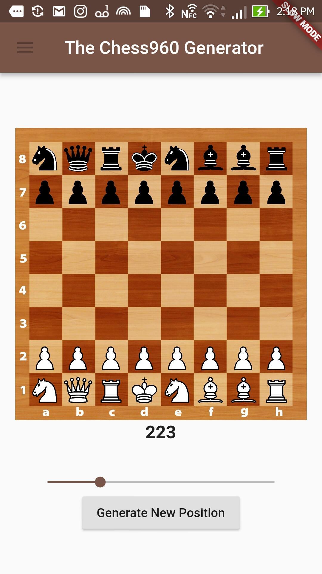 The Chess960 Generator