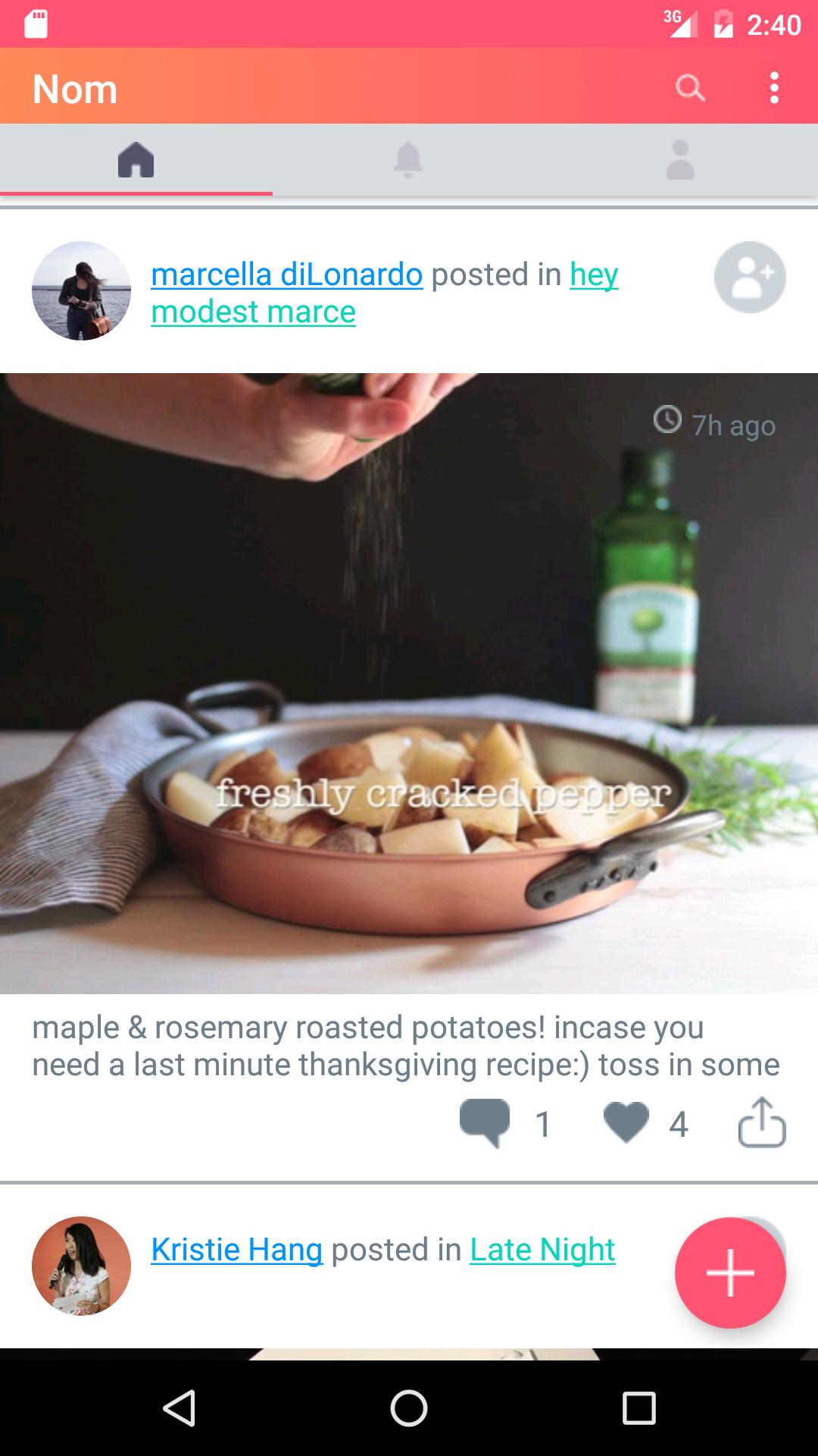 nom - live food shows