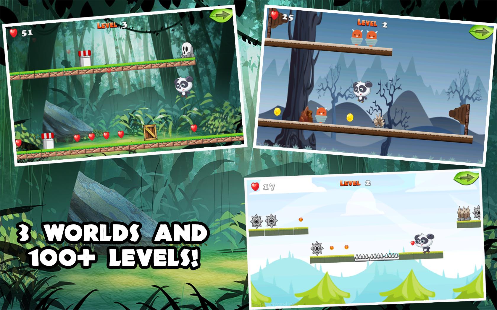 Jungle Panda Run Adventure