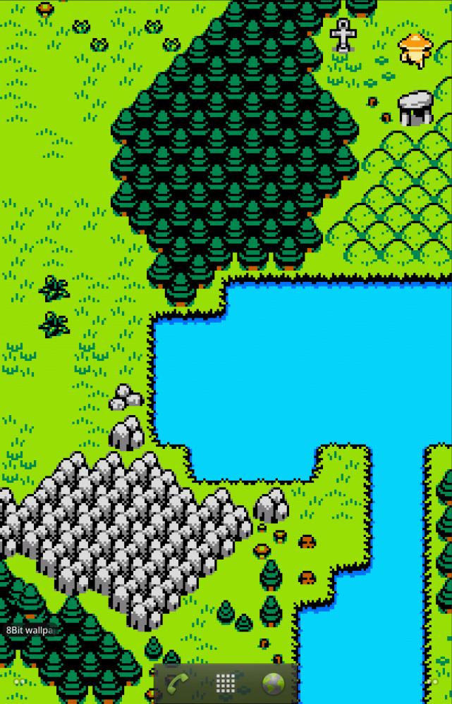 8Bit live wallpaper