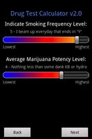 Marijuana Drug Test Calculator