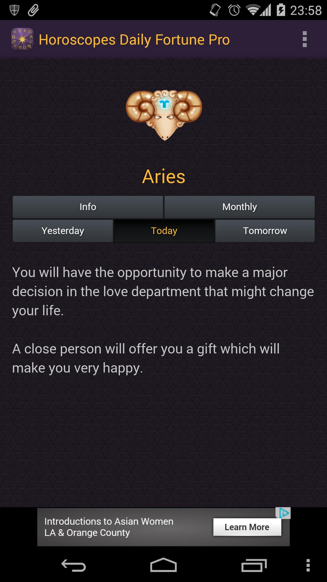 Horoscopes Daily Fortune 2015