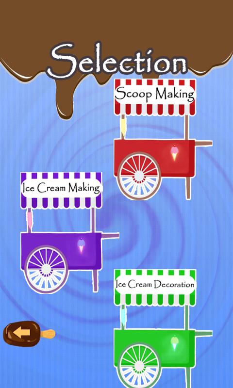 Frozen ice cream cooking games