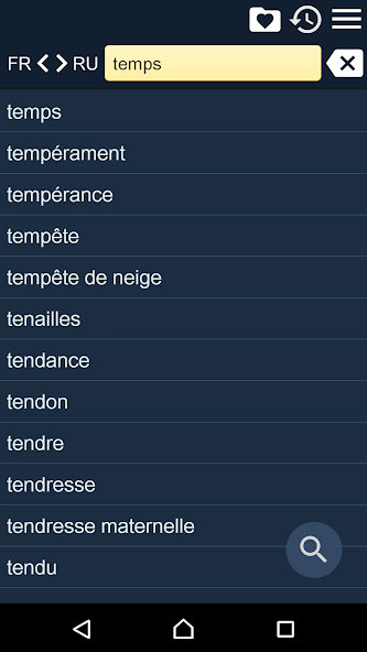 French Russian Dictionary