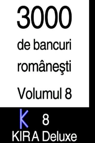 BANCURI (3000)  - volumul 8