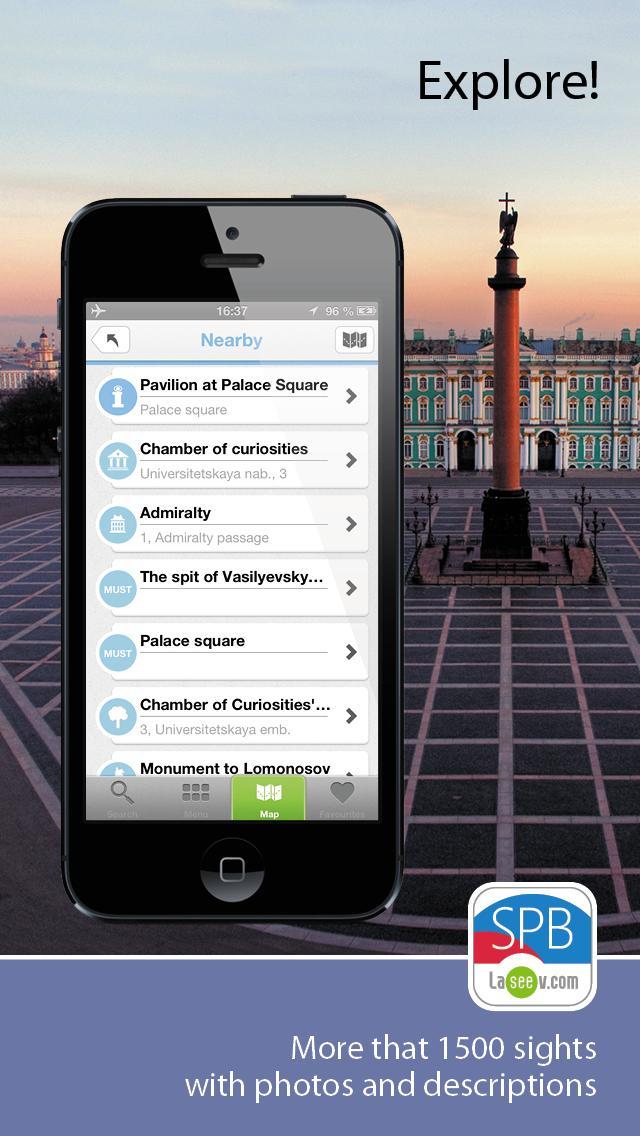 Petersburg in your hand. Guide