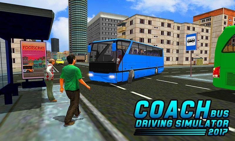 Coach Bus Driving Sim 3D