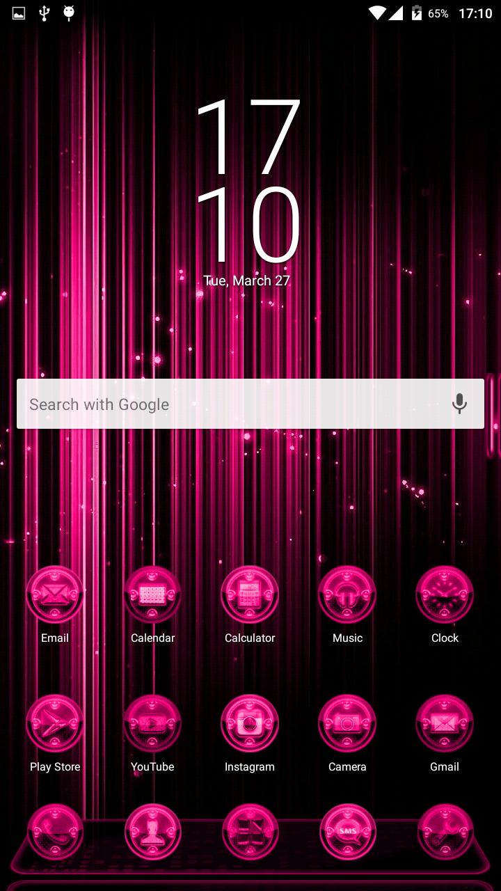 Next Launcher 3D Prings Theme