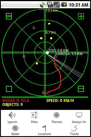 Hansel's Personal Radar