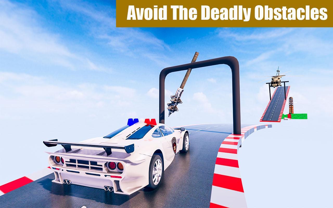 Police Car Driving Extreme Stunts