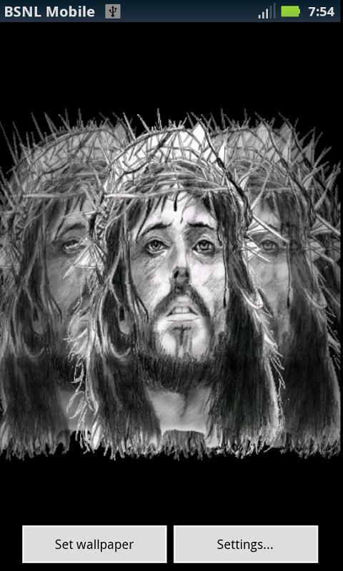 Vibrant Jesus Live Wallpaper