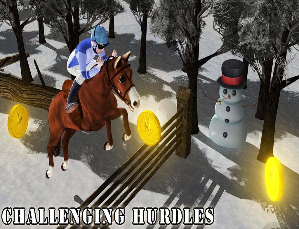 Snow Horse Run Simulator 3D