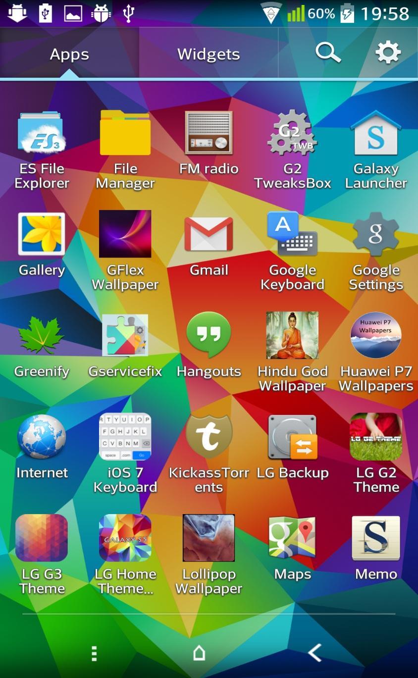 Theme for LgHome-SGS5