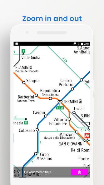 Rome ATAC Metro Travel Guide