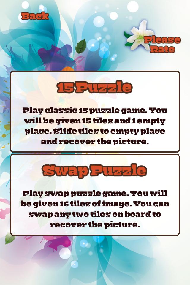 Orchid Flowers Puzzle