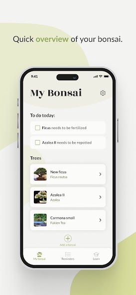 Bonsai Care App