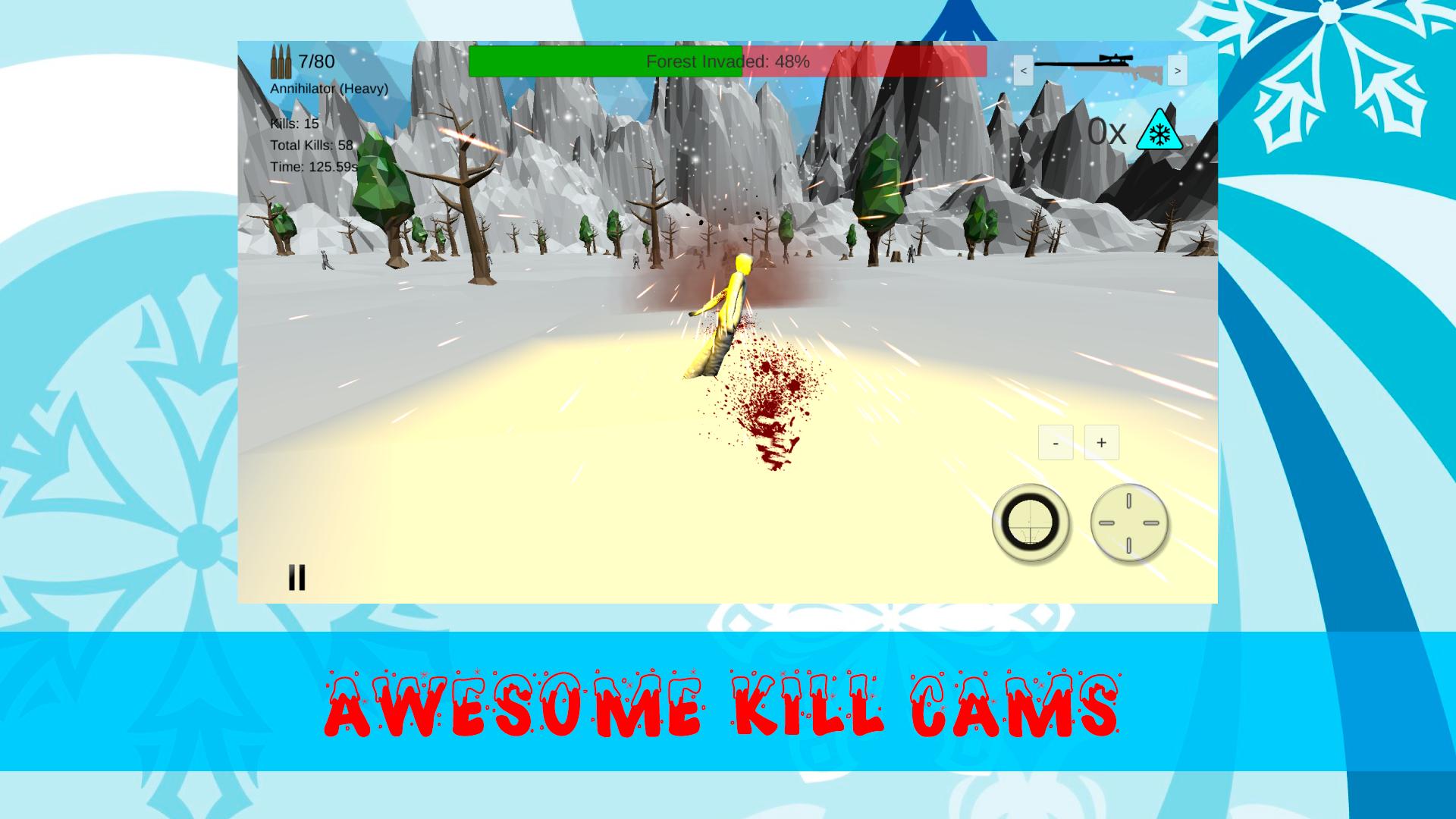 Winter Warrior Zombie Sniper