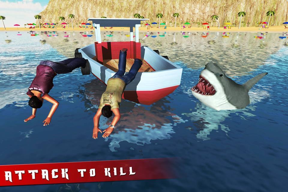 Angry Shark Simulator Game 3D