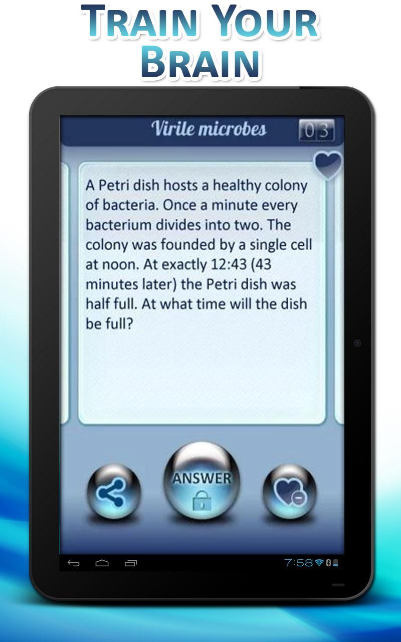 Brain Teasers, Logic, Riddles