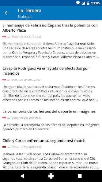 Chile News (Noticias)
