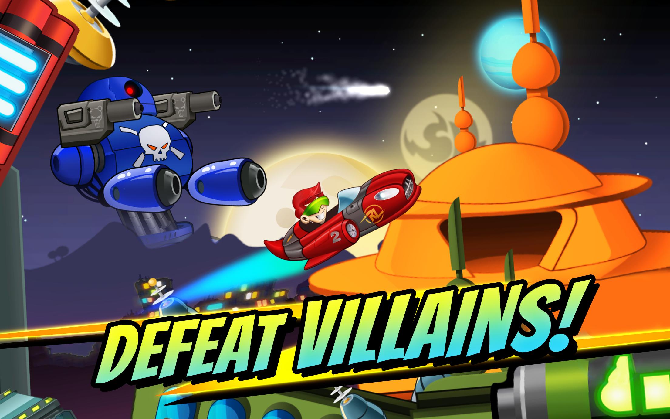 Superheroes Car Racing