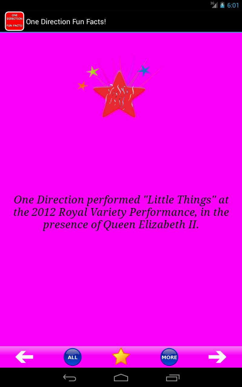 One Direction Fun Facts!