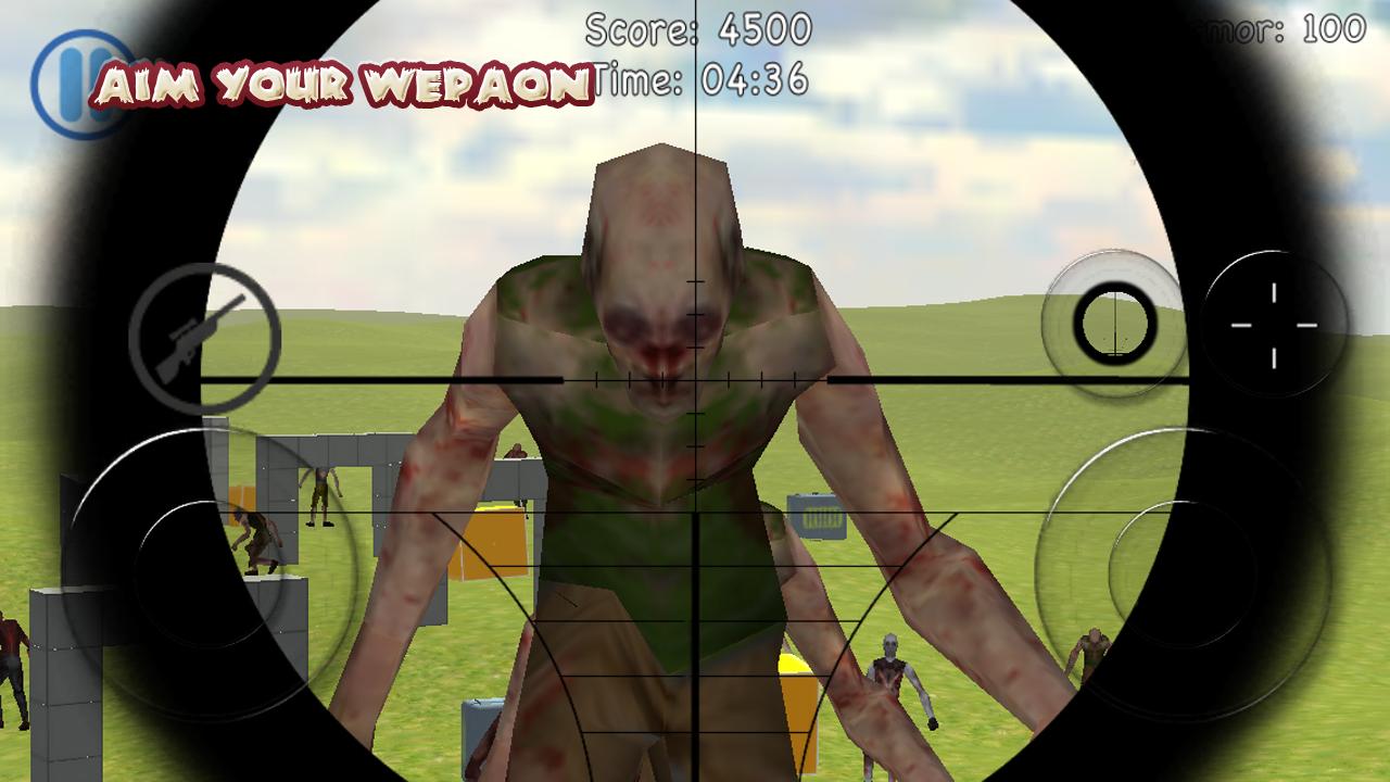Zombie Mob Sniper 3D
