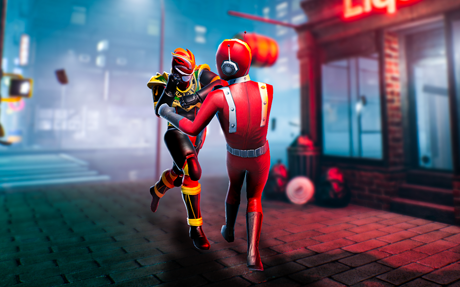 Hero Dino Warrior Ranger Fight