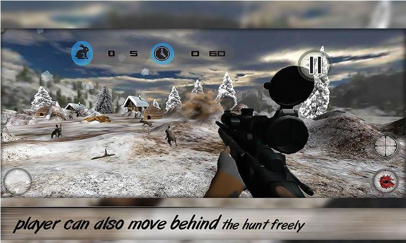 Rabbit Hunter Snow Mountain 3D