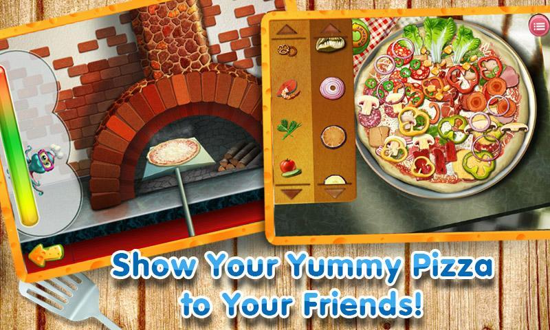 Pizza Maker Crazy Chef Game