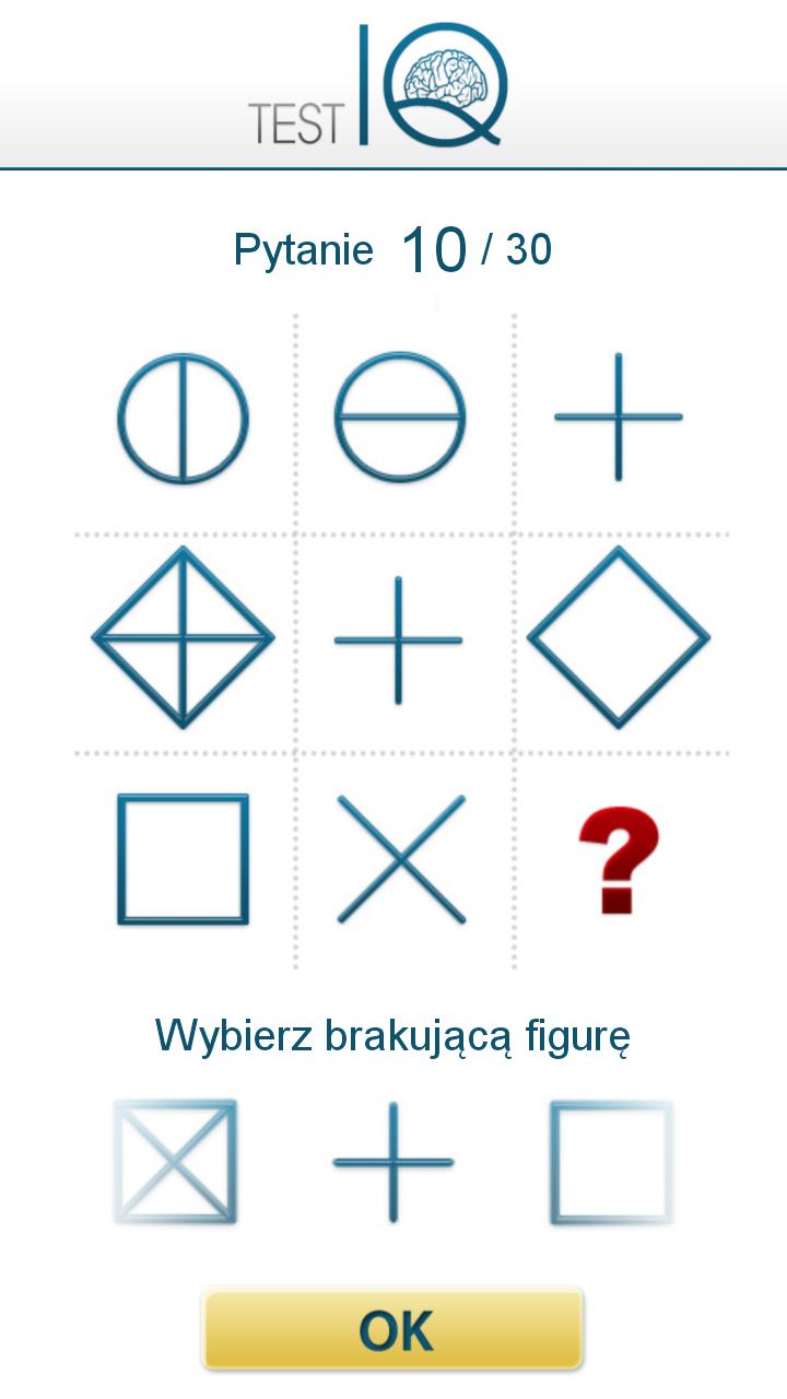 IQ TEST za darmo!